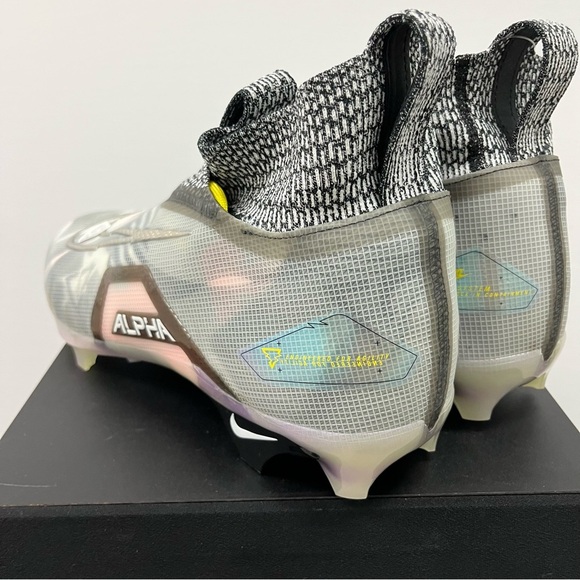 Nike Alpha Menace Elite 3 RW Wolf Grey Football Cleats CV0578-001 main image 8